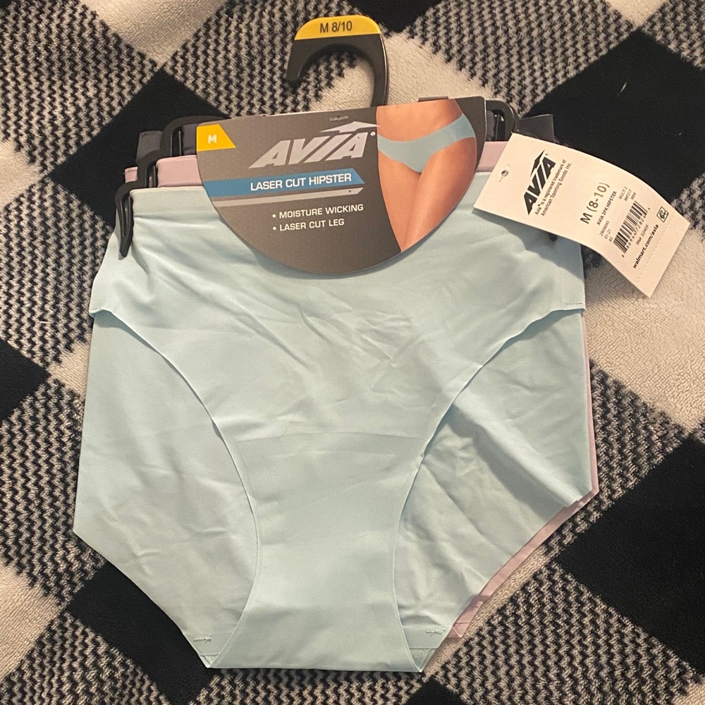 Trio Laser Cut Hipster Panties